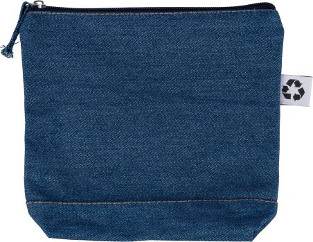 Neceser de denim reciclado Personalizado