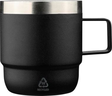 Taza termo de acero inox. reciclado y cerámica Personalizado