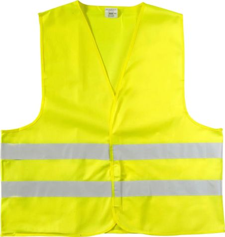 Chaleco alta visibilidad poliéster 150D tallas | Goodie