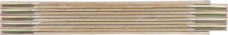 Regla plegable de madera de abedul Personalizado
