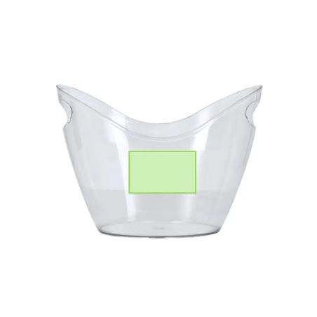 Cubitera Transparente 4L Personalizada | Goodie