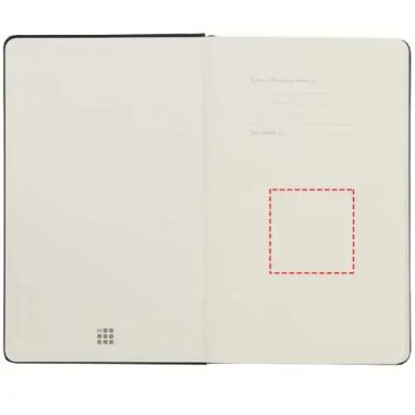 Libreta tapa dura L cuadriculada personalizada | Goodie