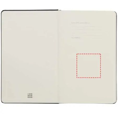 Libreta tapa dura L cuadriculada personalizada | Goodie