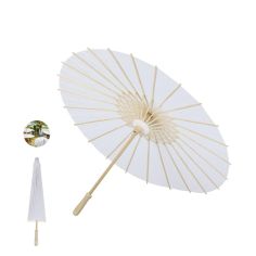 Sombrilla de Madera y Papel Personalizada | Goodie
