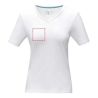 Camiseta de Cuello en V en Algodón Orgánico para Mujer Personalizada 638017 - Imagen 26