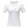 Camiseta de Cuello en V en Algodón Orgánico para Mujer Personalizada 638017 - Imagen 31