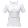 Camiseta de Cuello en V en Algodón Orgánico para Mujer Personalizada 638017 - Imagen 37