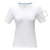 Camiseta de Cuello en V en Algodón Orgánico para Mujer Personalizada 638017 - Imagen 39
