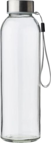 Botella de Cristal con Funda de Yute Personalizada | Goodie