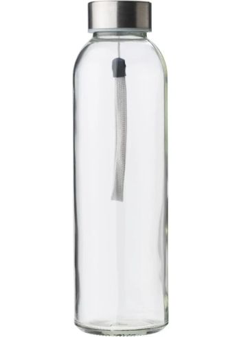 Botella de Cristal con Funda de Yute Personalizada | Goodie