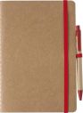 Cuaderno con bolígrafo de cartón reciclado Personalizado - Imagen 5
