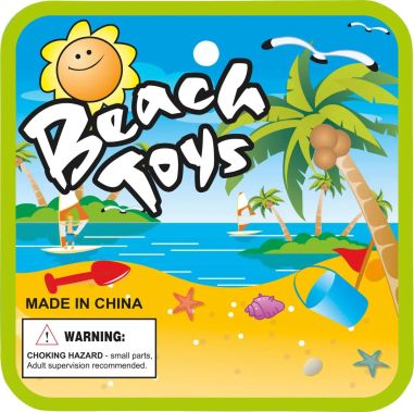 Cubo de Playa de PP Reciclado Personalizado | Goodie