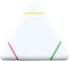 Marcador Fluorescente Triangular 3 en 1 de ABS Personalizado 101052 - Imagen 5