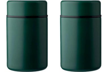 Vaso Termo de Acero Inoxidable con Cuchara Personalizado | Goodie