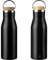 Botella de Acero Inoxidable Reciclado con Bambú Personalizada - Imagen 40