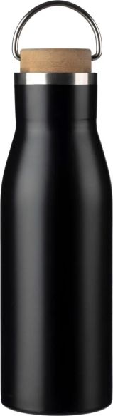 Botella de Acero Inoxidable Reciclado con Bambú Personalizada | Goodie