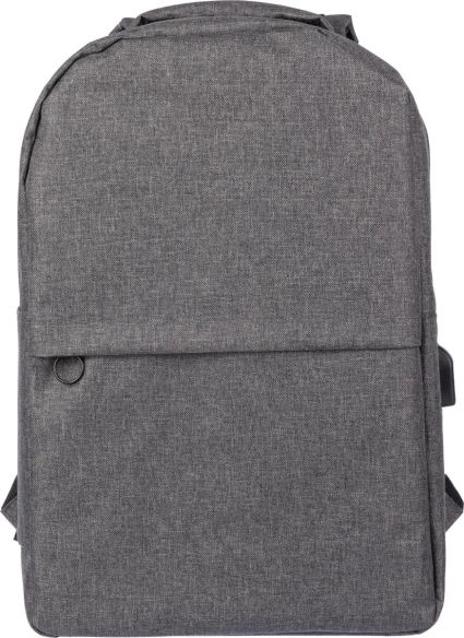 Mochila para PC de rPET con Puerto USB Personalizada | Goodie