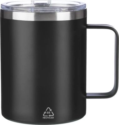 Taza Termo con Logo Metálico en Relieve Personalizada | Goodie