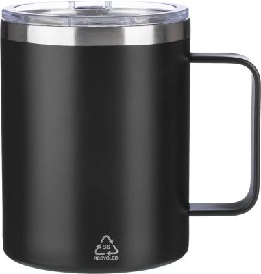 Taza Termo con Logo Metálico en Relieve Personalizada | Goodie