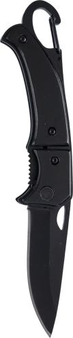 Navaja de Acero Inoxidable con Mosquetón Personalizada | Goodie