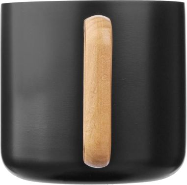 Taza Termo Acero Reciclado Asa Madera | Goodie