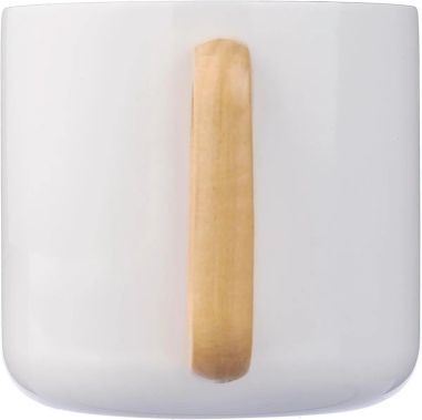 Taza Termo Acero Reciclado Asa Madera | Goodie
