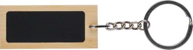 Llavero Rectangular de Bambú Personalizado | Goodie