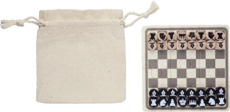 Juego de Ajedrez y Damas de Madera | Goodie
