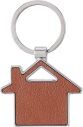 Llavero de cuero reciclado en forma de casa Personalizado - Imagen 9