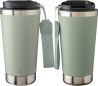 Vaso termo de acero inoxidable reciclado con correa Personalizado - Imagen 19