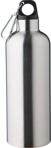 Bidón Termo de Acero Inoxidable Reciclado con Mosquetón Personalizado | Goodie