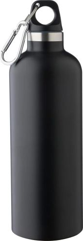 Bidón Termo de Acero Inoxidable Reciclado con Mosquetón Personalizado | Goodie