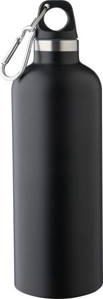 Bidón Termo de Acero Inoxidable Reciclado con Mosquetón Personalizado | Goodie