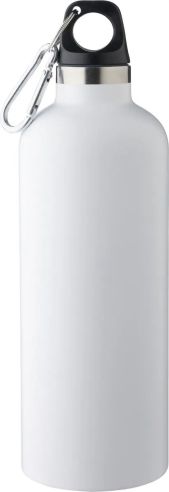 Bidón Termo de Acero Inoxidable Reciclado con Mosquetón Personalizado | Goodie