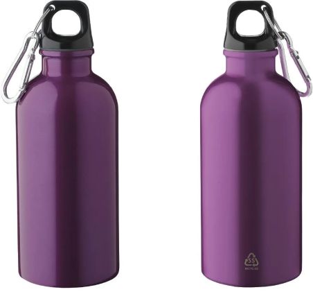 Botella de Acero Inoxidable Reciclado 400ml con Grabado Personalizada | Goodie