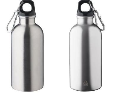 Botella de Acero Inoxidable Reciclado 400ml con Grabado Personalizada | Goodie