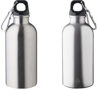 Botella de Acero Inoxidable Reciclado 400ml con Grabado Personalizada | Goodie