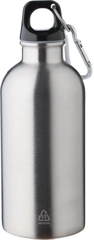 Botella de Acero Inoxidable Reciclado 400ml con Grabado Personalizada | Goodie