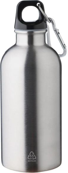 Botella de Acero Inoxidable Reciclado 400ml con Grabado Personalizada | Goodie