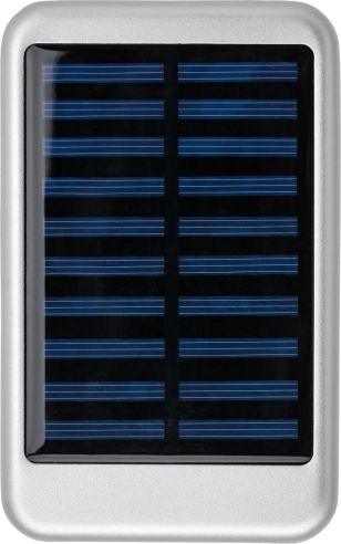 Power Bank Solar de Aluminio Personalizado | Goodie