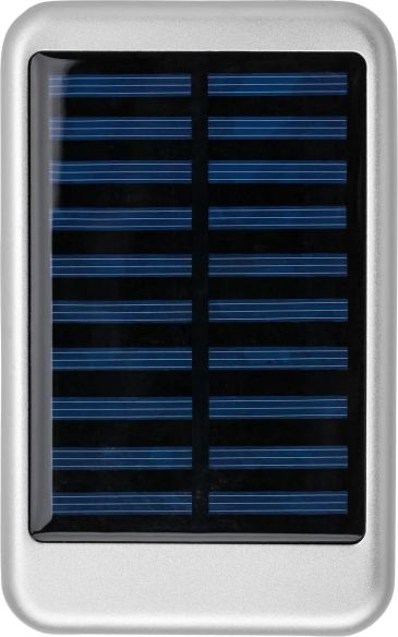 Power Bank Solar de Aluminio Personalizado | Goodie