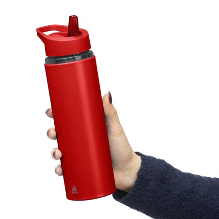 Bidón de Acero Inox. Reciclado Zeno 500 ml Personalizado | Goodie