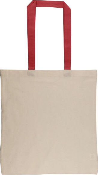 Bolsa Tote de Algodón Natural con Asas de Color Personal | Goodie