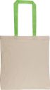 Bolsa Tote de Algodón Natural con Asas de Color Personalizada 101349516 - Imagen 26