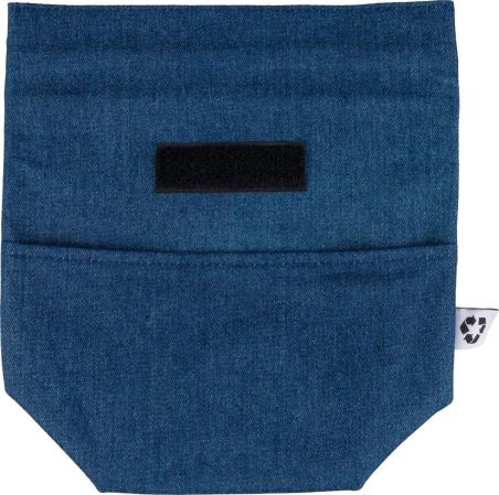 Bolsa nevera enrollable de denim reciclado Personalizado