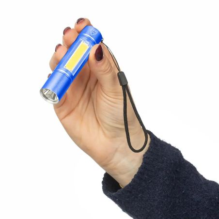 Linterna COB de aluminio reciclado Personalizado