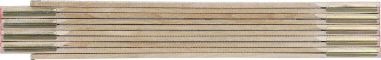 Regla plegable de madera de abedul Personalizado