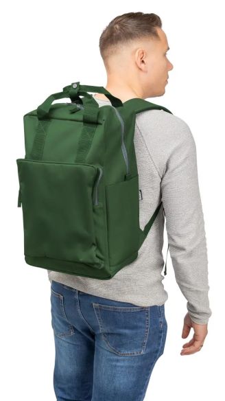 Mochila de poliéster reciclado para pc Personalizado
