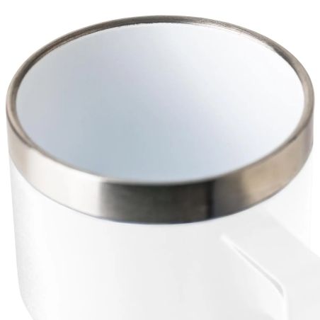 Taza termo de acero inox. reciclado y cerámica Personalizado