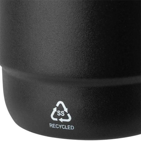 Taza termo de acero inox. reciclado y cerámica Personalizado